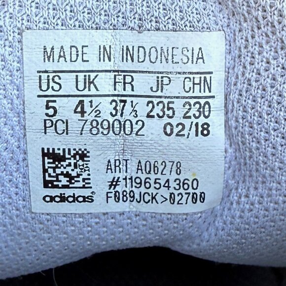 Adidas Superstar Iridescent Stripe Low Top Lace Up Big Kid 5US - Picture 12 of 12